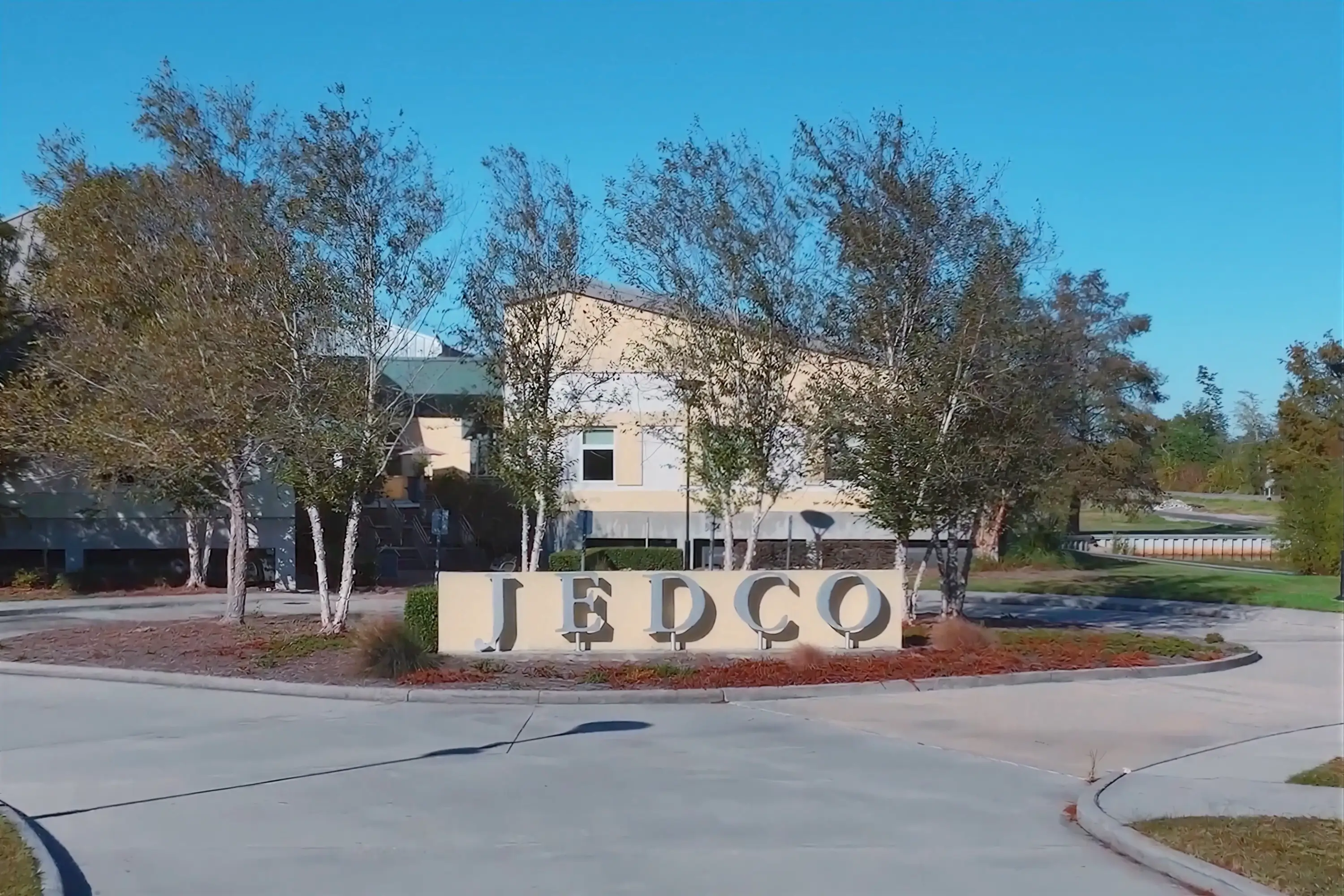 The JEDCO sign