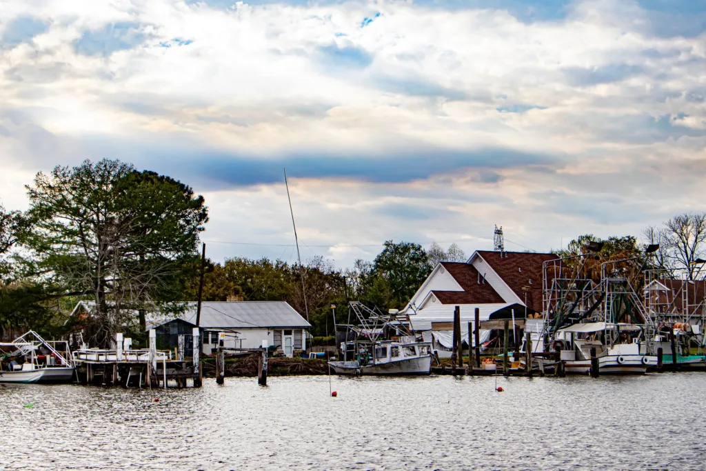 The docks in Lafitte
