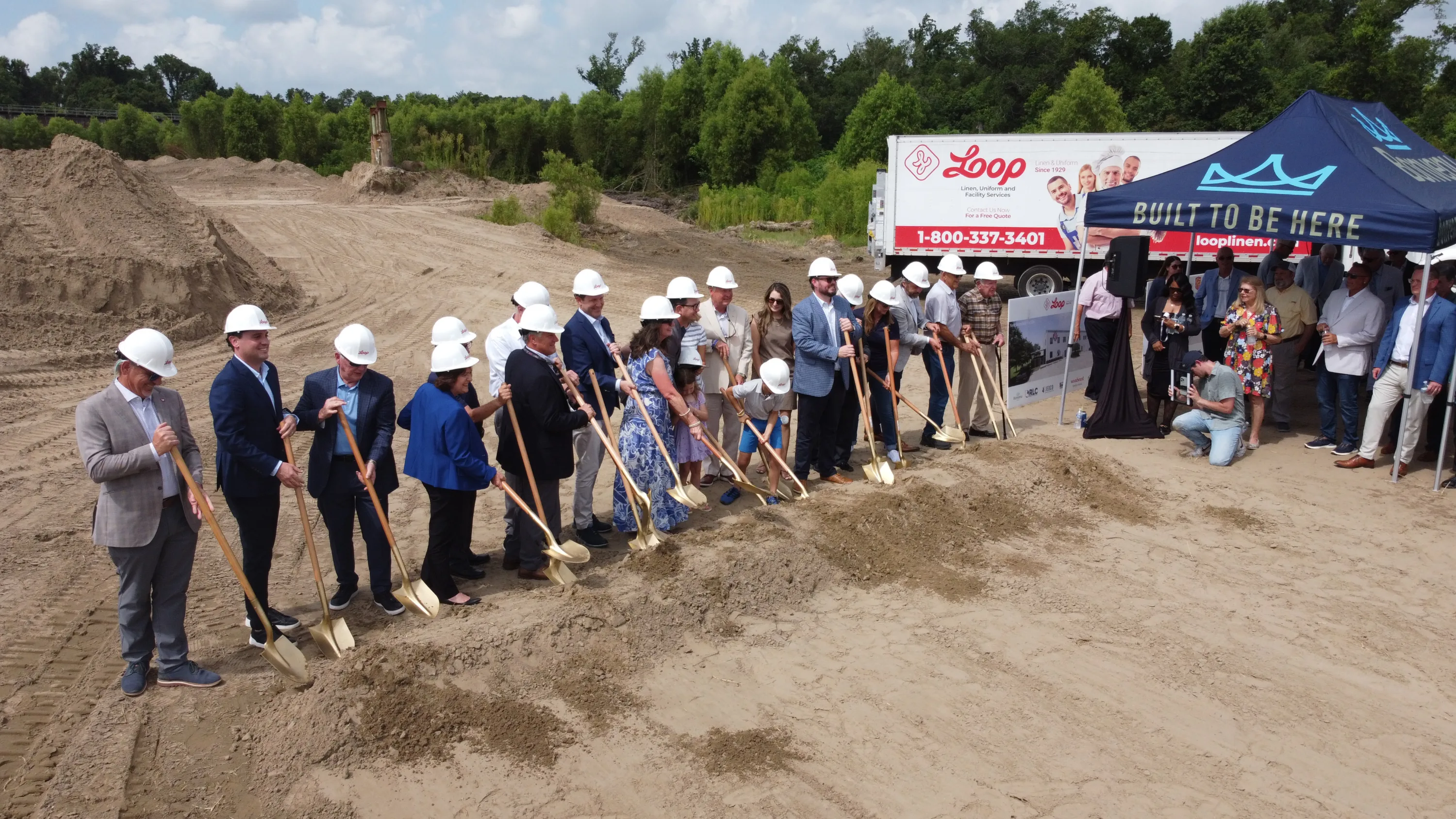Loop Linen Groundbreaking